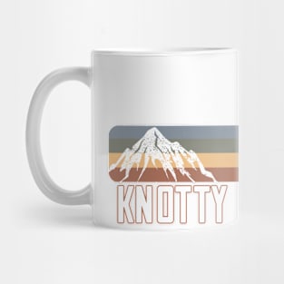 Knotty By Nature Brown Bear Mountain Woods Forest Mug